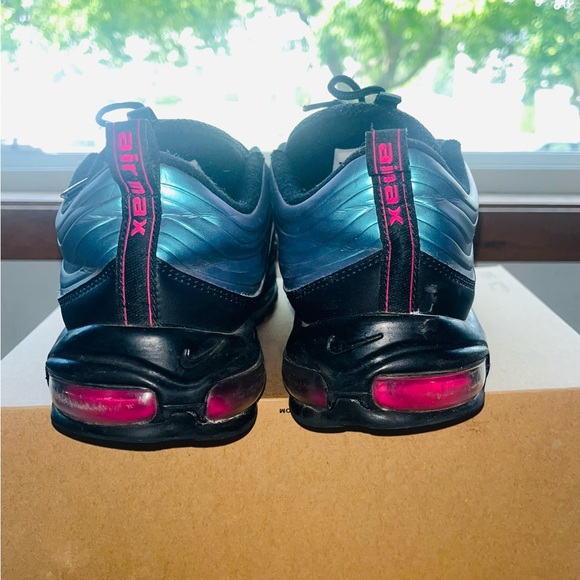 ✳️Nike Air Max ‘97 (Black/Fushia/Grey), Men’s Size 12 / Women’s Size 13.5✳️ - Picture 7 of 12